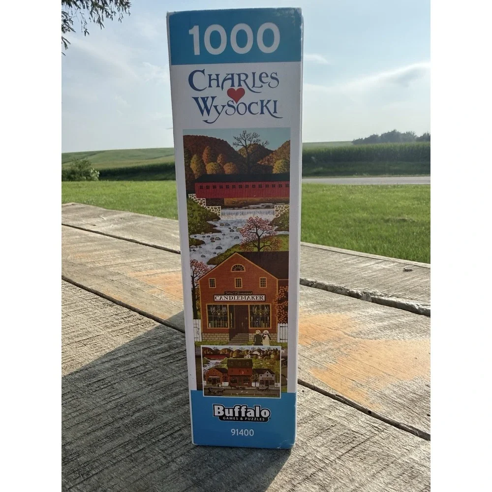 Charles Wysocki/Candlemaker, Tobacconist,Hat Shop/1000 Pc PUZZLE/NEW